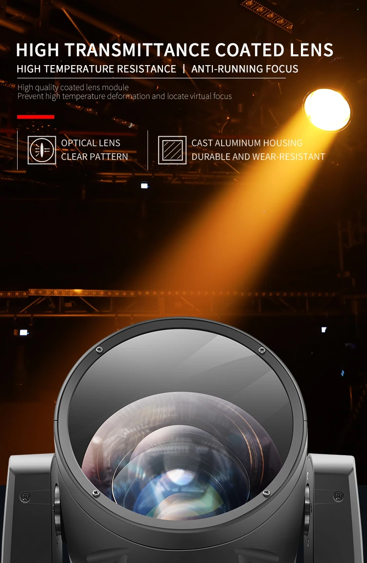 Professional LED Matrix Light for Disco DJ Performances Working Temperature C -10 60