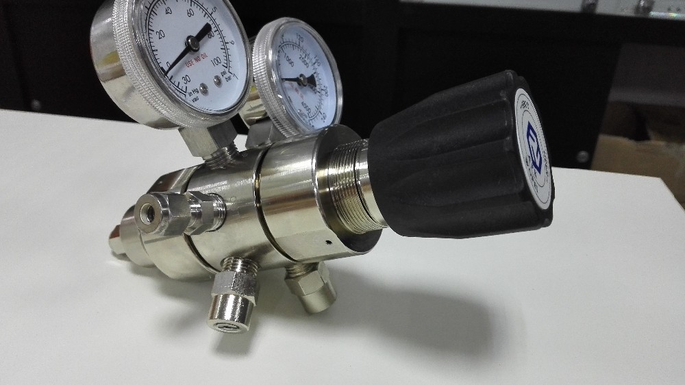 Low Pessure 500psi Nitrogen Adjustable Argon Dual Stage Pressure Regulator