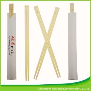 China Sushi Custom Reusable Bamboo Chopsticks Twins 24 cm factory