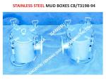 MODEL:BS80 CB/T3198RIGHT ANGLE MUD BOX, STAINLESS STEEL RIGHT ANGLE MUD BOX,