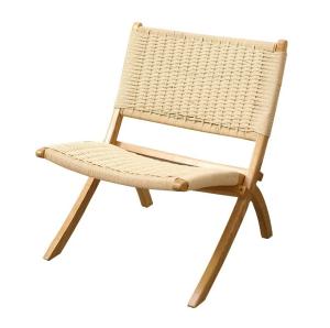China Natural Wood Woven Cord Living Room Chair The Perfect Combination of Style and Function in London factory
