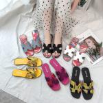 BS116 Summer Women'S Shoes New Korean Style Flat-Toe Flat Slippers Women'S Flat