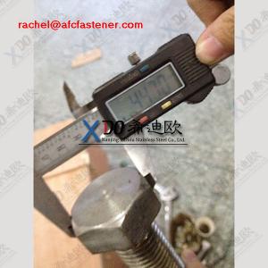 China 904L M30 hex bolt din1.4539 uranus B6 uns n08904 factory