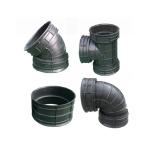 Hdpe Bellows Pipe Fittings Municipal Sewage Pipe Accessories Butt Joint