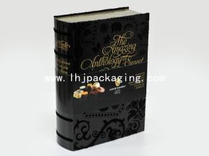 China book shape wine box factory