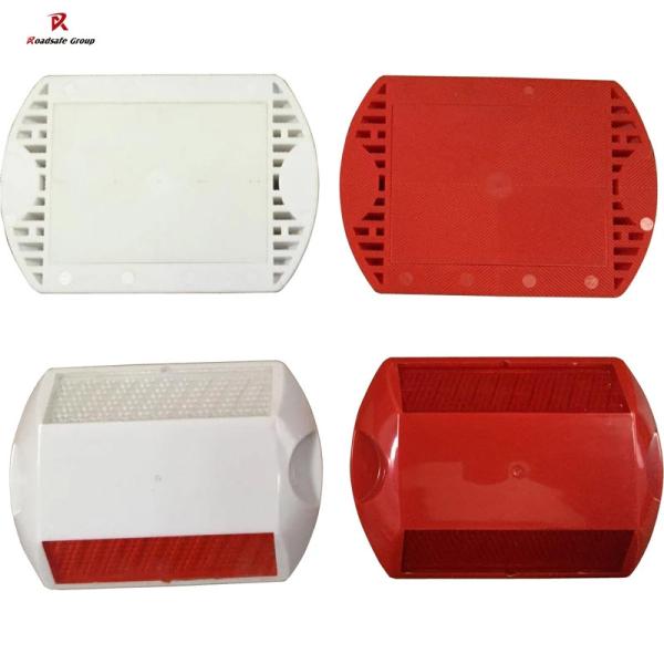 Traffic Safety 115 X 20 X 80mm Road Reflectors Solar Raised Pavement Marker Tachas