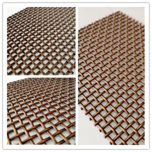 China Contemporary Architecture Metal Mesh Woven High Transparency factory