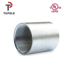 China Zinc Coating Galvanized Steel IMC Threaded Conduit Coupling 1/2&quot; To 4&quot; factory
