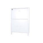 France Style Home Steel PC Desk Metal Home Storage Furniture
