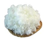 4DX51mm Low Melt Polyester Fiber Solid Raw White Virgin Quality