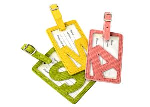 China IMEGA Pantone Hollow Travel Luggage Tag Color Souvenir Gift factory