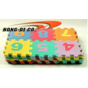 customized 10mm Alphabet & Numbers Foam Puzzle Mat