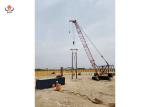Industrial 180 KW Top Feed Vibroflot Vibro Stone Columns Ground Improvement