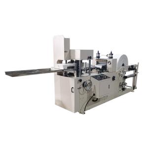 Start Business Stable Speed 600pcs/Min PLC Napkin Tissue Paper Making Machine