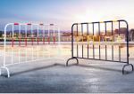 Galvanized Interlocking Steel Barricades Universal Durable Weather Resistant