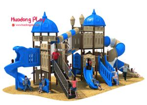 China ISO9001 Outdoor Playground Equipment Light Weight Plastic Material Eco - Friendly factory