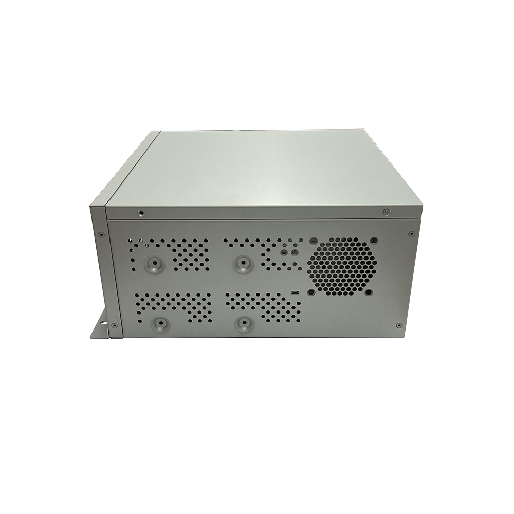 Industrial IPC Chassis Hardware Welded Aluminum Metal Shell Enclosure Chassis Cabinet 1U PC Case Project