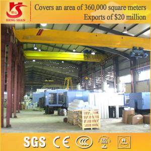 China 1 ton to 20 tons Capacity Electric Single Girder Crane factory