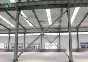 China Prefabricated Industry Corrugated Metal Roofing Heavy Light Structural Steel Frame Construction Warehouse factory