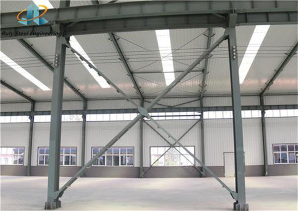Prefabricated Industry Corrugated Metal Roofing Heavy Light Structural Steel