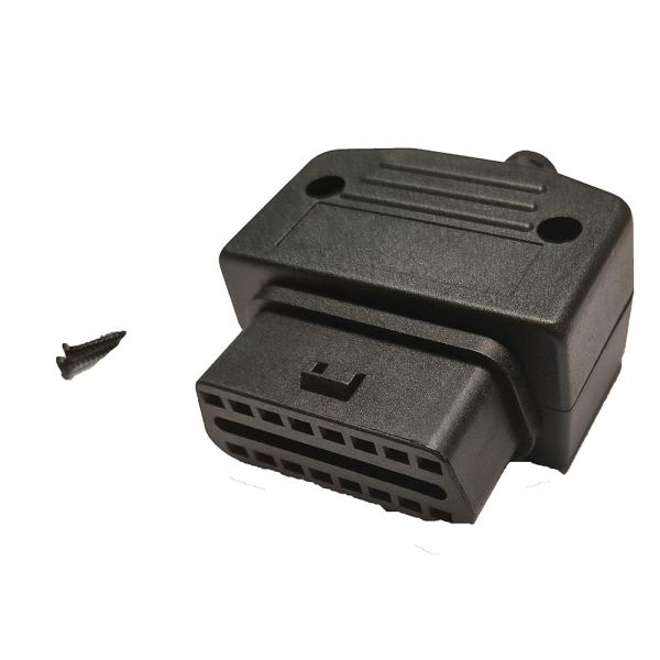 Car Styling OBD2 16Pin Male Housing OBD Male Plug OBDII Male Connector J1962