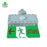 IP67 explosion proof exit and safety sign led emergency light