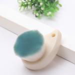 ISO 9001 Portable Colorful Manual Face Wash Cleansing Brush