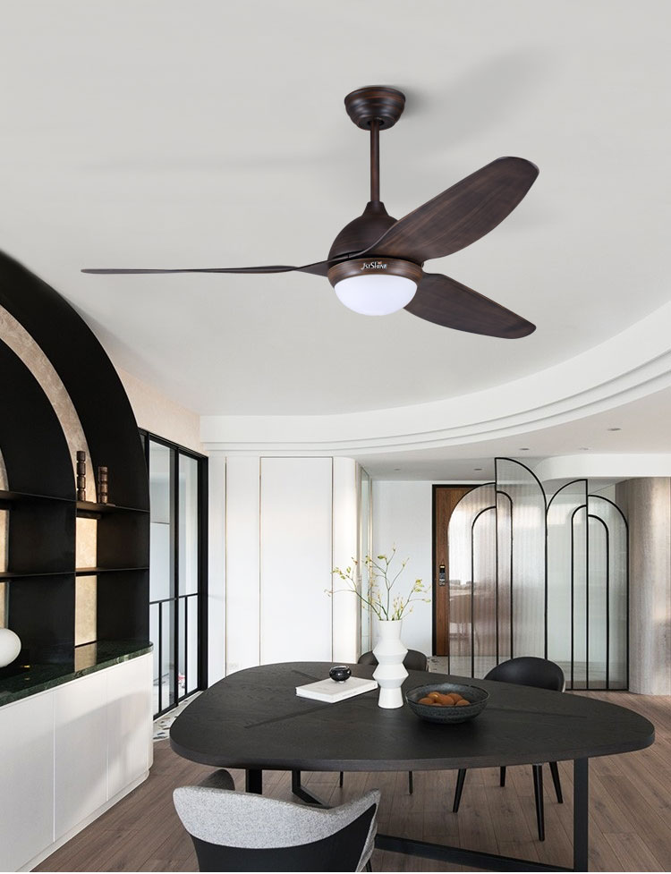 1stshine Ceiling Fan Energy Saving Noiseless and Customizable ABS Blades for Any Space