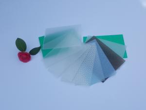 China Colorful Polycarbonate Solid Sheet For Greenhuose Sunroom And Shed factory
