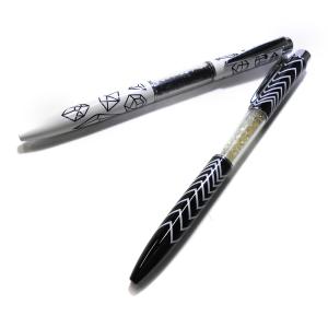 China Metal Retractable Blue Ink Diamond Crystal Stylus Pens For Gift factory