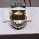 Jewelry factory in Shenzhen, China Br wide ring 18k white gold yellow gold rose