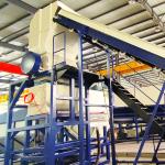 500kg/H-1200kg/H HDPE Washing Line Plastic Bottle Crusher Machine For PP PE