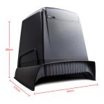 Black Solder Fume Extractor ESD Smoke Absorber Desktop Type 110 - 220V