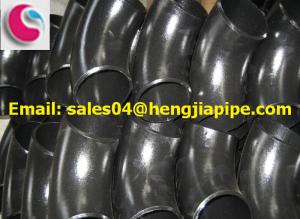 China black steel seamless elbow factory