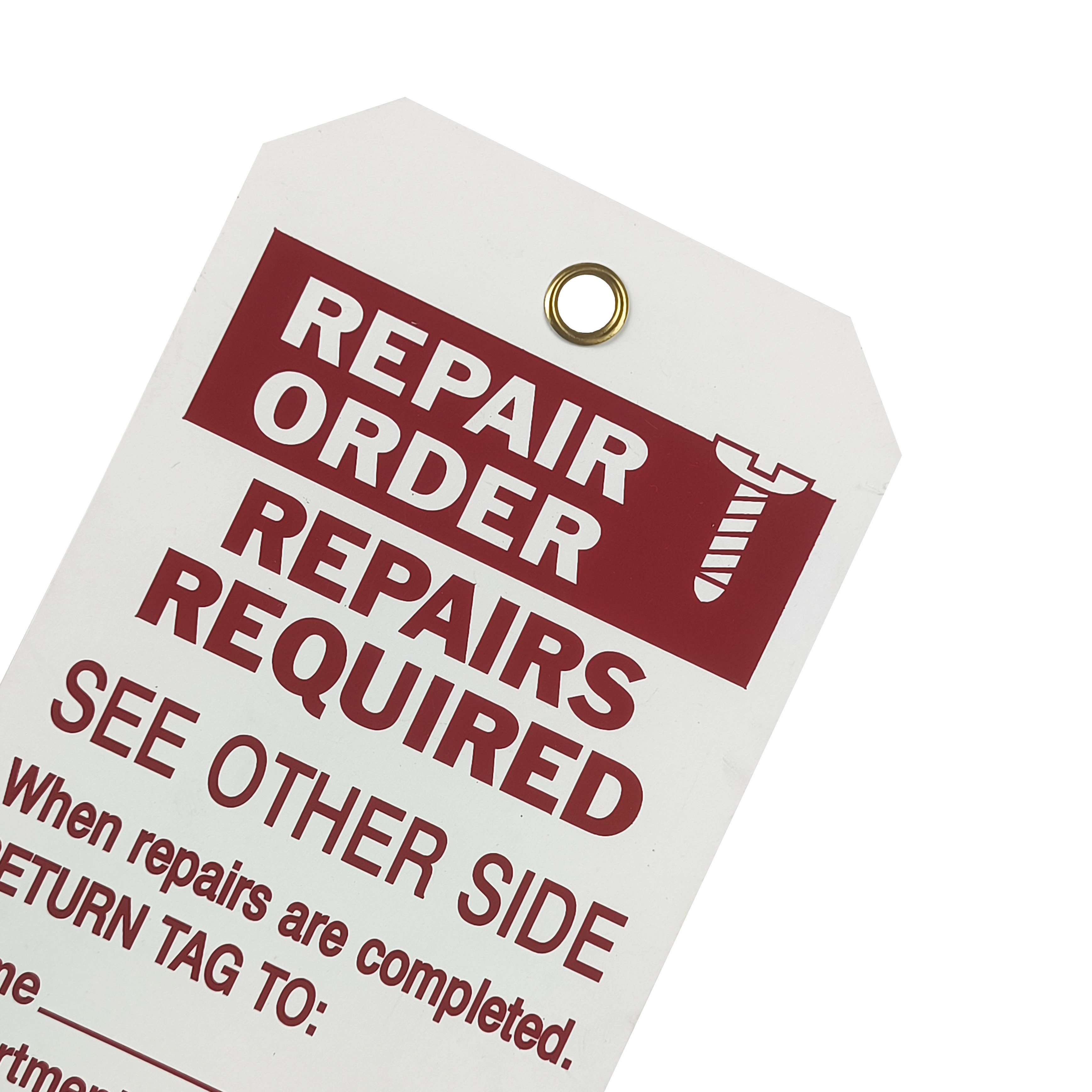 Custom Heavy Duty Plastic Safety Tags for Lockout Tagout