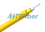 Simplex Fiber Optic Cable Outdoor Singlemode PVC Jacket For Data Communication