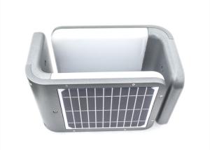 China SMD 2835 Outdoor Waterproof Microwave Sensor Led Wall Solar Light For Garden factory