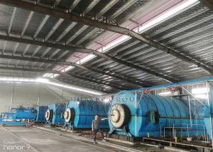 China Large Industrial Scale Plastic To Diesel Machine 100 TPD factory
