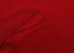 Red Lycra Polyester Spandex Fabric For Swimwear Bikini