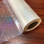 Transparent BOPP Plastic Film Multiple Extrusion Holographic Clear Film
