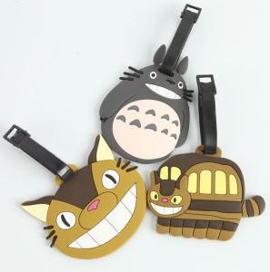 China Personalized Wholesale Cheap Custom Logo Bulk pvc rubber Luggage Tag factory