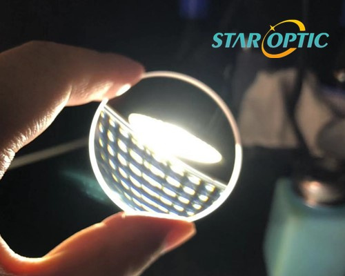 Customization Supported Optical Glass Lenses with 2x Magnification and AR