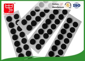 China Glue backing Coins , small adhesive pads black factory
