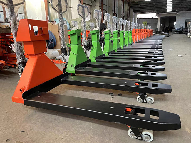 2000KG RS232 Moveable Electric Pallet Jack With Scale