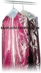 Cheap Wholesale Transparent Disposable Garment Plastic plastic dry cleaning bags