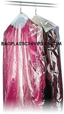 Cheap Wholesale Transparent Disposable Garment Plastic plastic dry cleaning bags