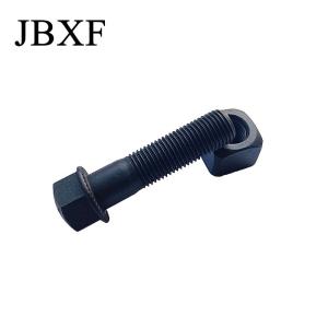 China DIN Black Oxide Treated Hexagon Track Bolt Torque Strength Min. 1200Nm factory
