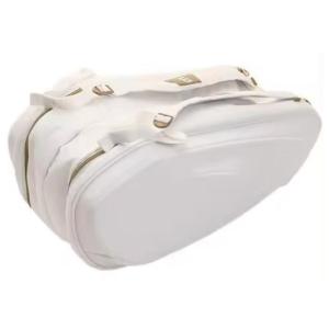 China Waterproof Sports Badminton Equipment Duffle Bag Holds 12 Rackets Tennis Paddle Backpack factory