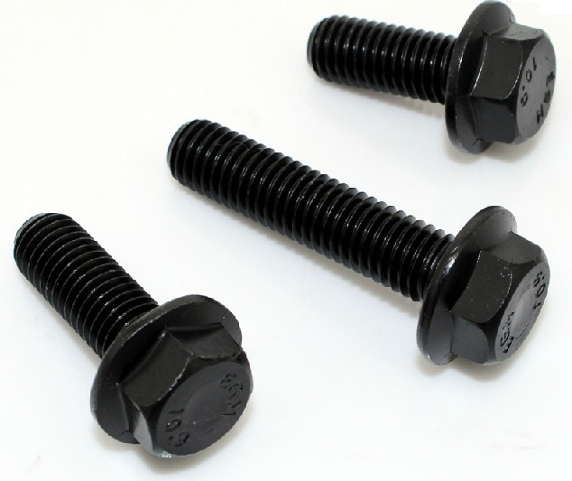 ISO9001 Certified Carbon Steel DIN 6921 Point Hex Flange Bolts for Various Industries