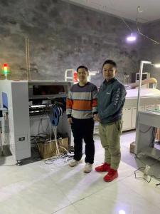 China 340*560mm PCB Pick And Place Pneumatic System Automatic HWGC factory
